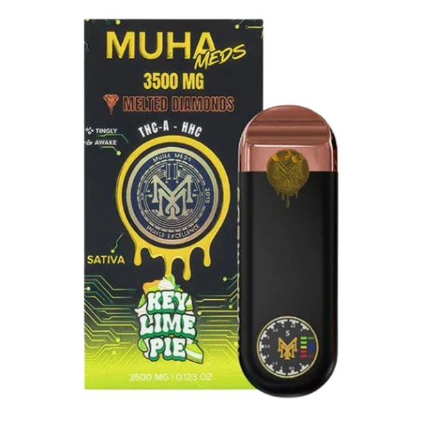 MUHA MEDS - MELTED DIAMONDS THCA DISPOSABLE - 3.5G - Image 2