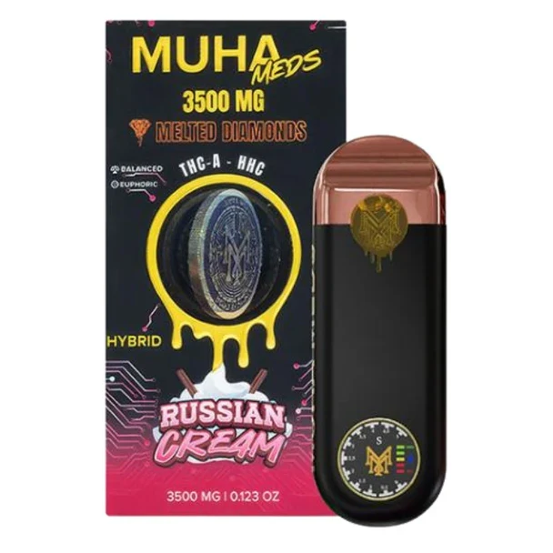 MUHA MEDS - MELTED DIAMONDS THCA DISPOSABLE - 3.5G - Image 4