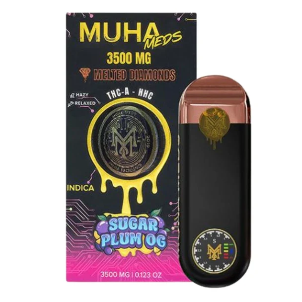 MUHA MEDS - MELTED DIAMONDS THCA DISPOSABLE - 3.5G - Image 5