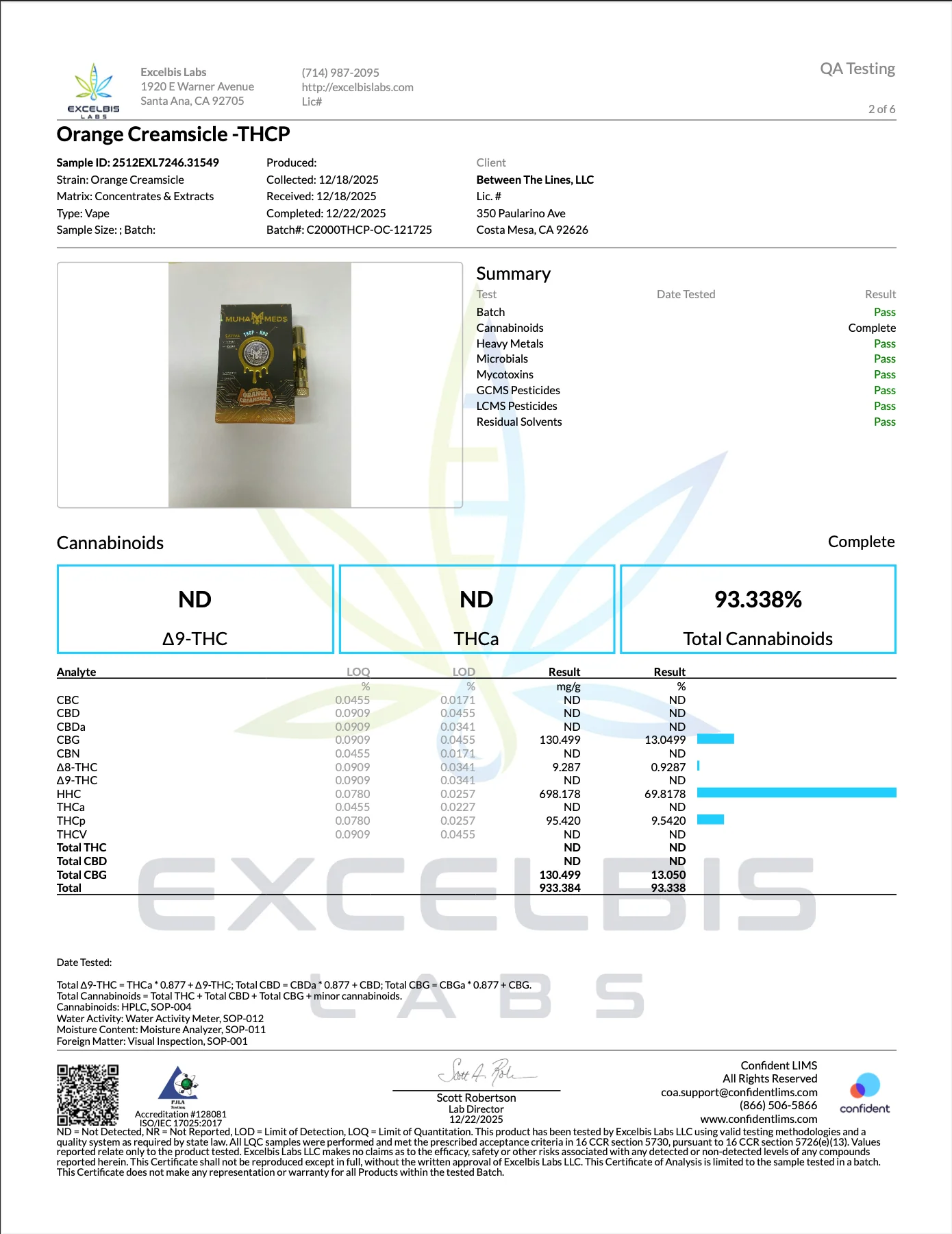MUHA MEDS - THCP CARTRIDGE - 2G - Image 12