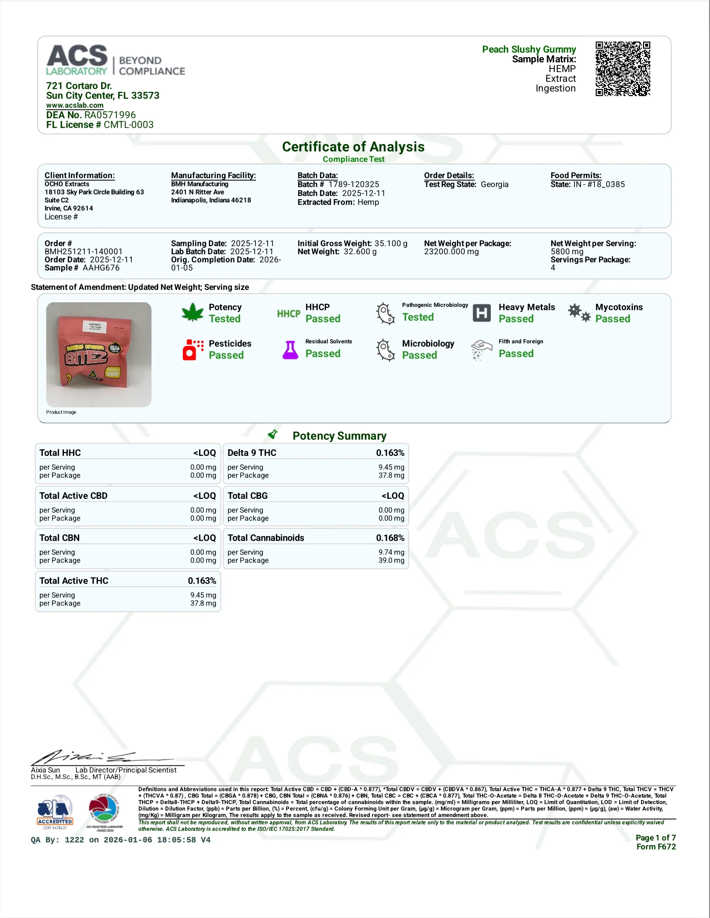 OCHO EXTRACTS: DOUBLE STACKED DELTA-9 THC GUMMIES - 40MG - Image 12