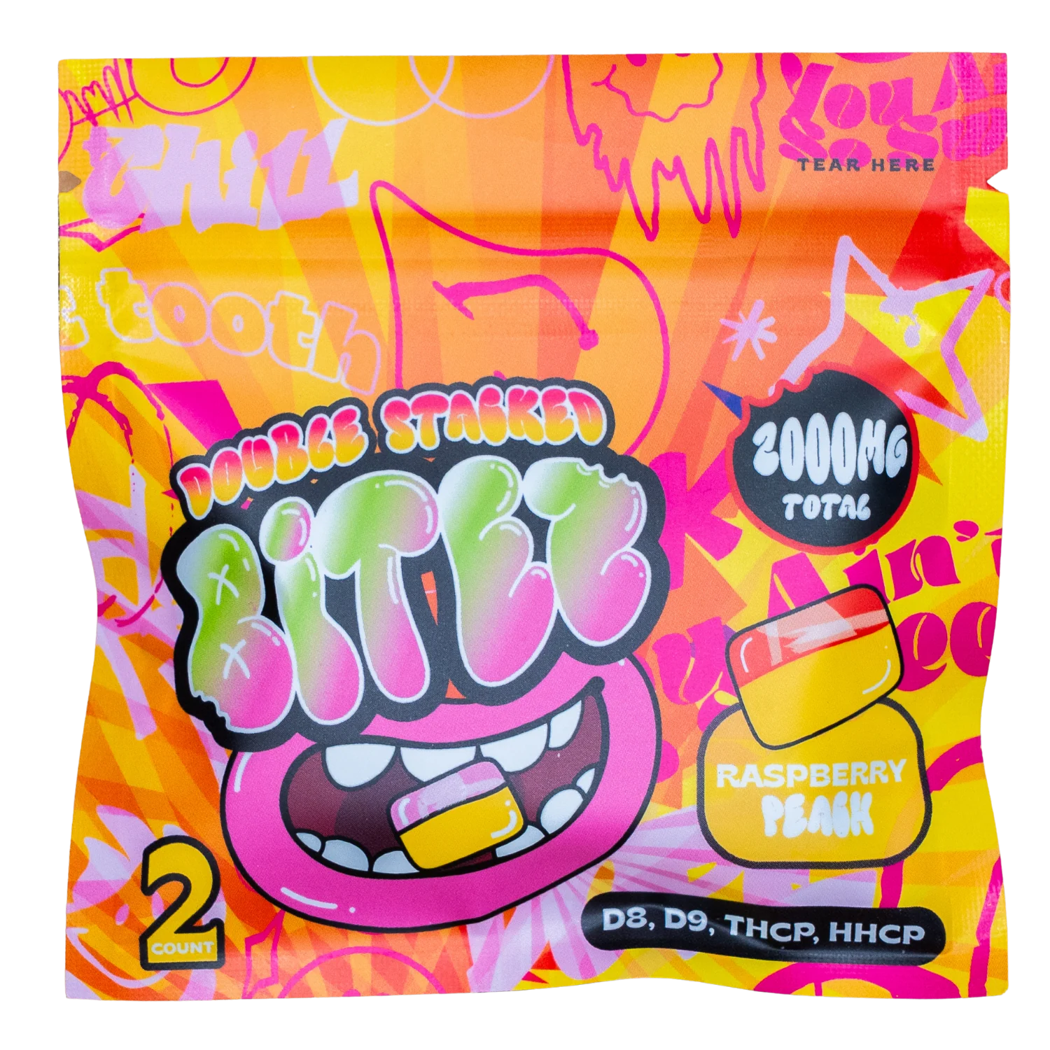 OCHO EXTRACTS: DOUBLE STACKED THC BITEZ - 2000MG - Image 10