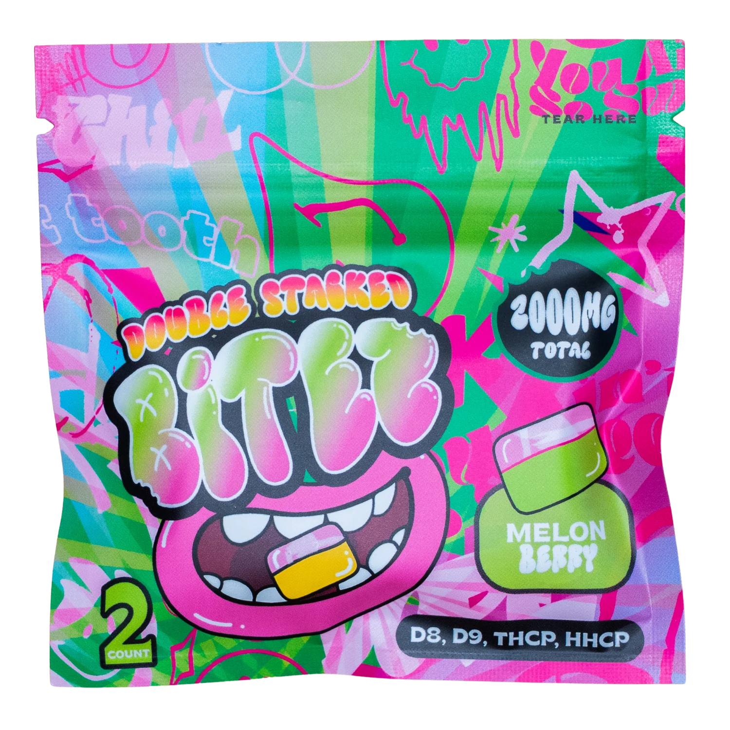 OCHO EXTRACTS: DOUBLE STACKED THC BITEZ - 2000MG - Image 11