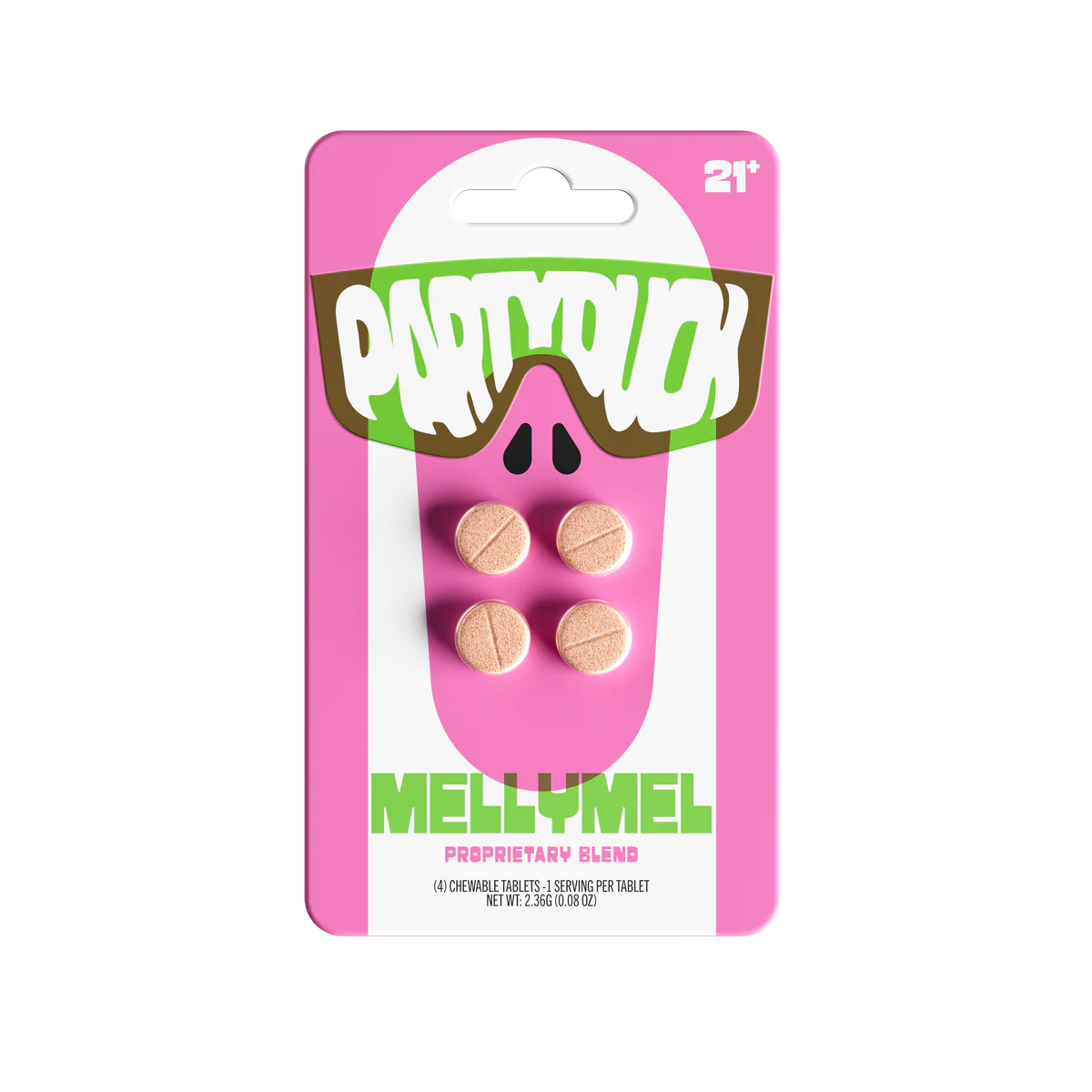 PARTYDUCK: DUCK'D PROPRIETARY BLEND CHEWABLE TABLETS - 4CT - Image 3