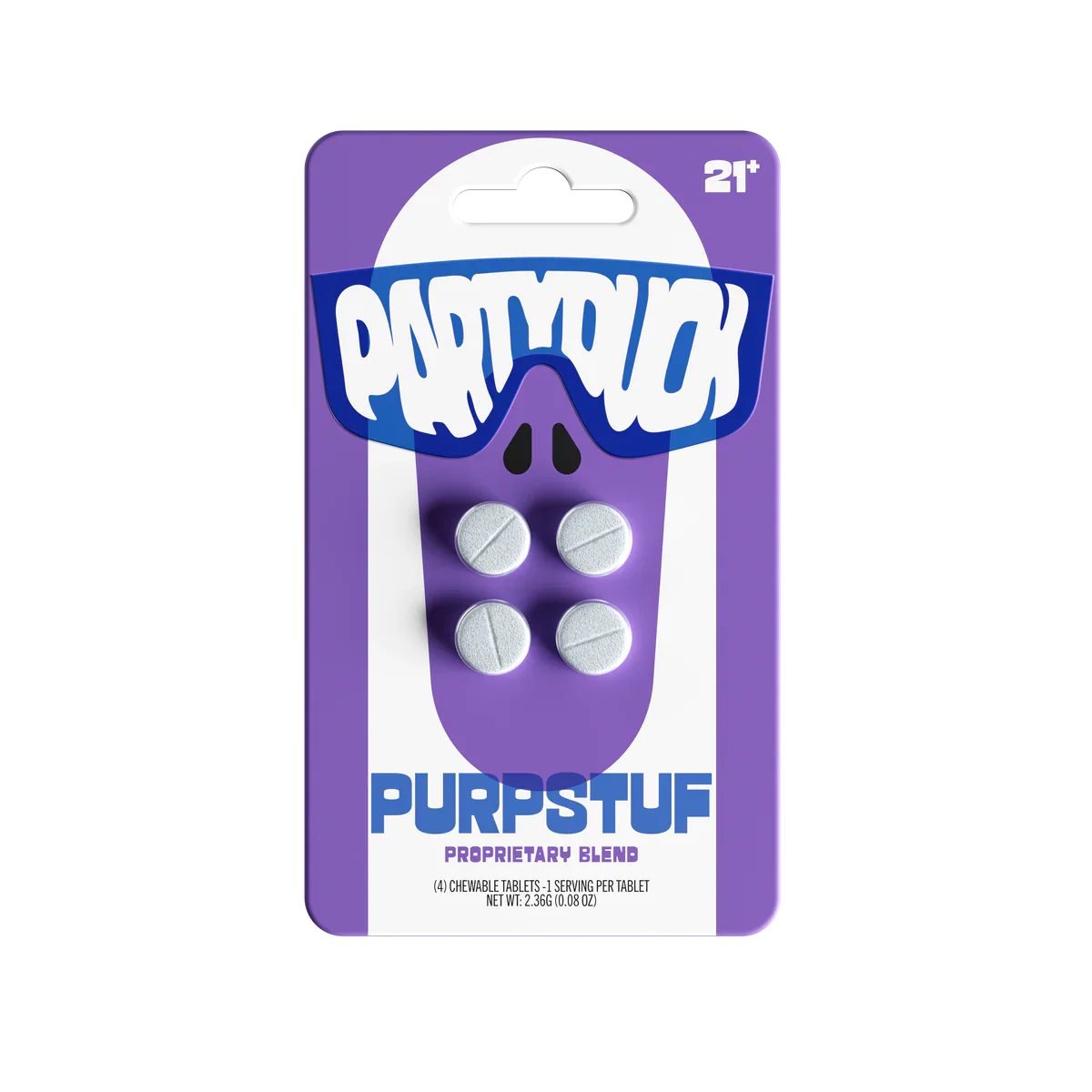 PARTYDUCK: DUCK'D PROPRIETARY BLEND CHEWABLE TABLETS - 4CT - Image 4