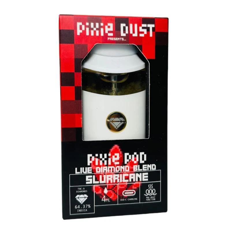 PIXIE DUST: PIXIE POD LIVE DIAMOND THCA BLEND DISPOSABLE - 4G - Image 5
