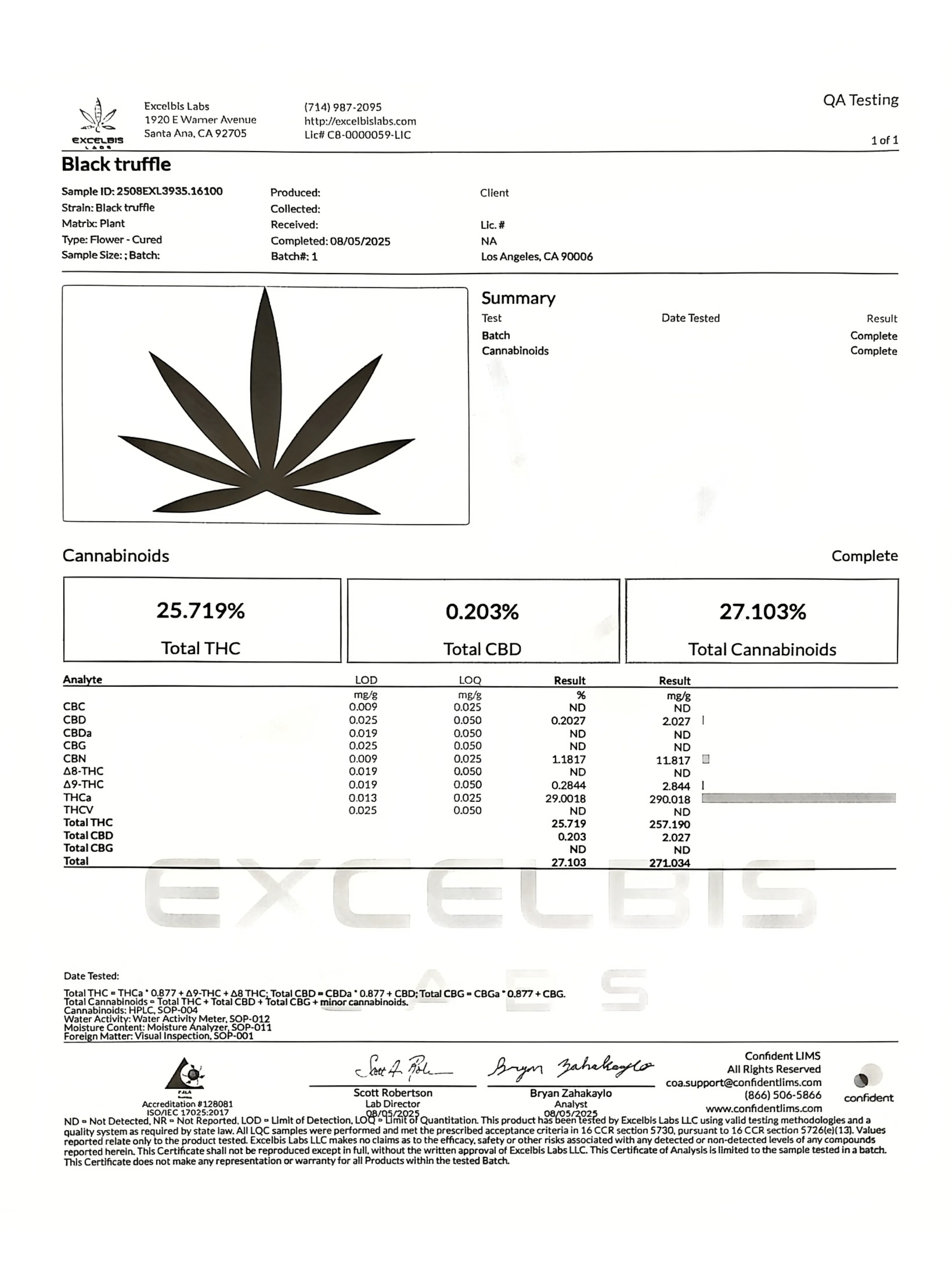 PREMIUM HOUSE THC-A FLOWER - BLACK TRUFFLE - INDICA HYBRID - Image 2