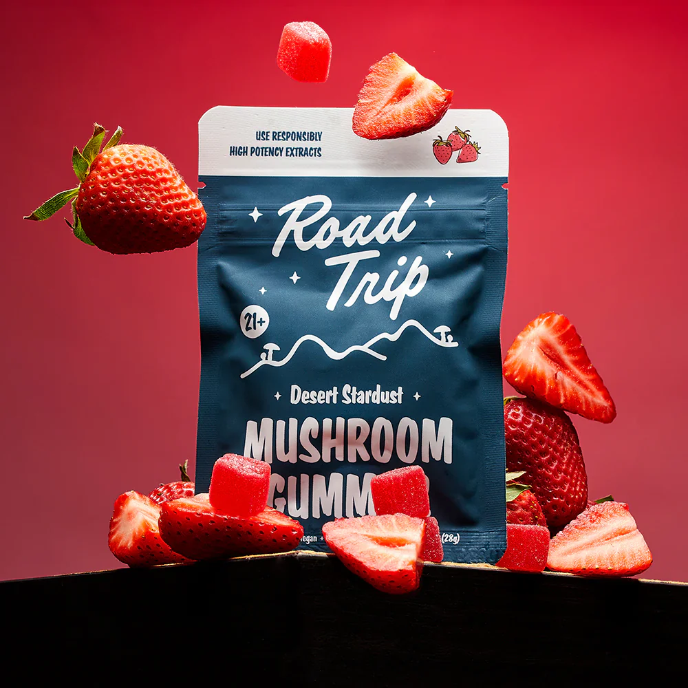 ROAD TRIP: DESERT STARDUST MAGIC MUSHROOM GUMMIES - 8CT - Image 5
