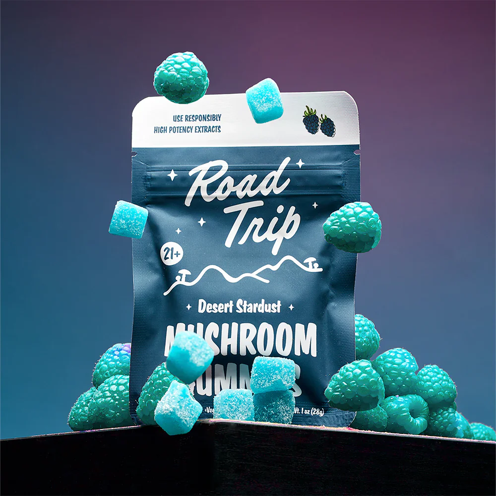 ROAD TRIP: DESERT STARDUST MAGIC MUSHROOM GUMMIES - 8CT - Image 6