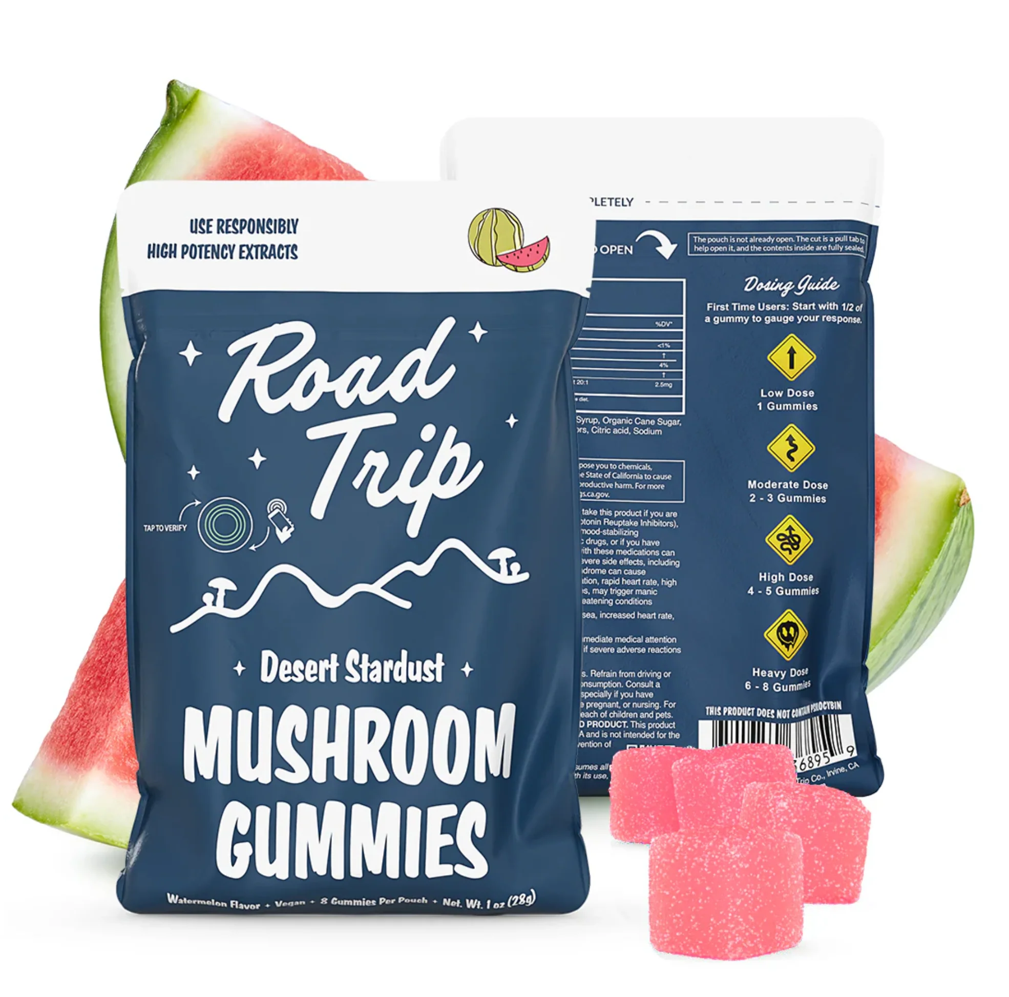 ROAD TRIP: DESERT STARDUST MAGIC MUSHROOM GUMMIES - 8CT - Image 9