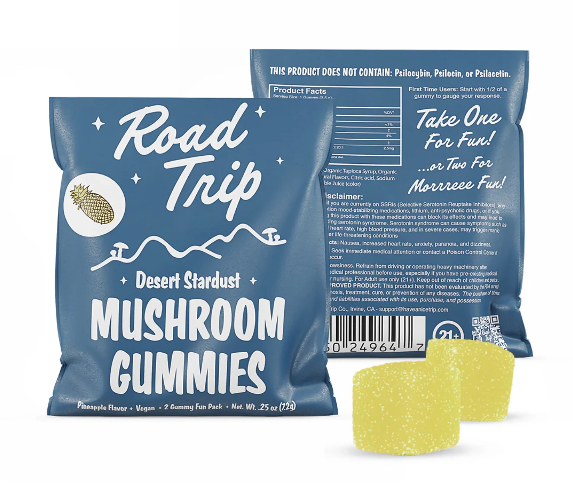 ROAD TRIP: DESERT STARDUST MUSHROOM GUMMIES - 2CT - Image 6