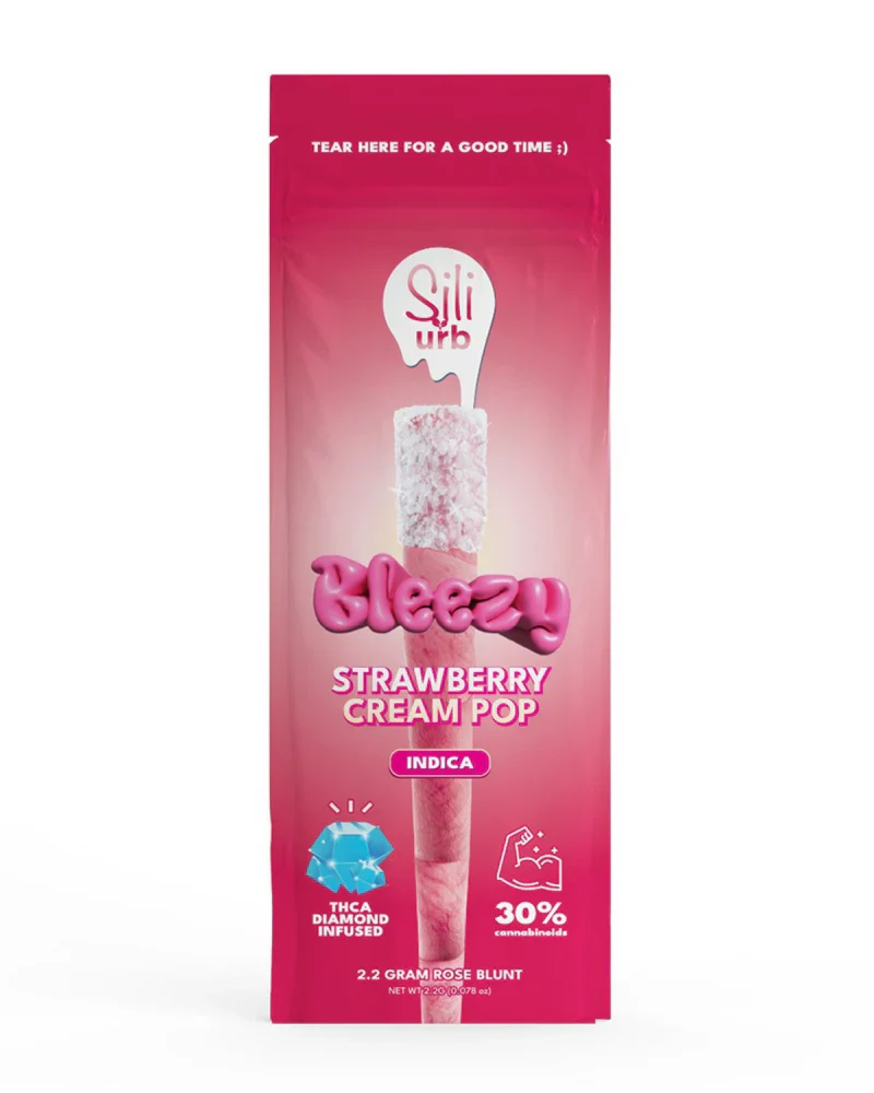 SILI X URB: BLEEZY THCA DIAMOND INFUSED PREROLL - 2.2G - Image 3