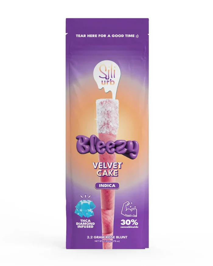 SILI X URB: BLEEZY THCA DIAMOND INFUSED PREROLL - 2.2G - Image 4
