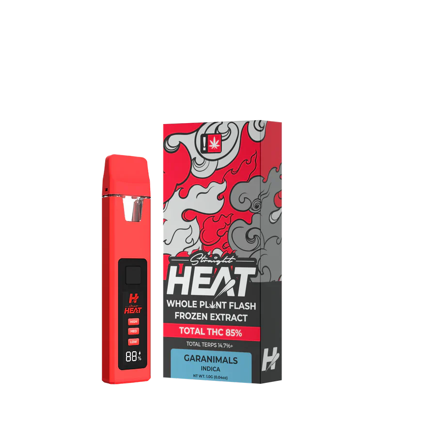 STRAIGHT HEAT: WHOLE PLANT FLASH FROZEN EXTRACT - 1G - Image 4