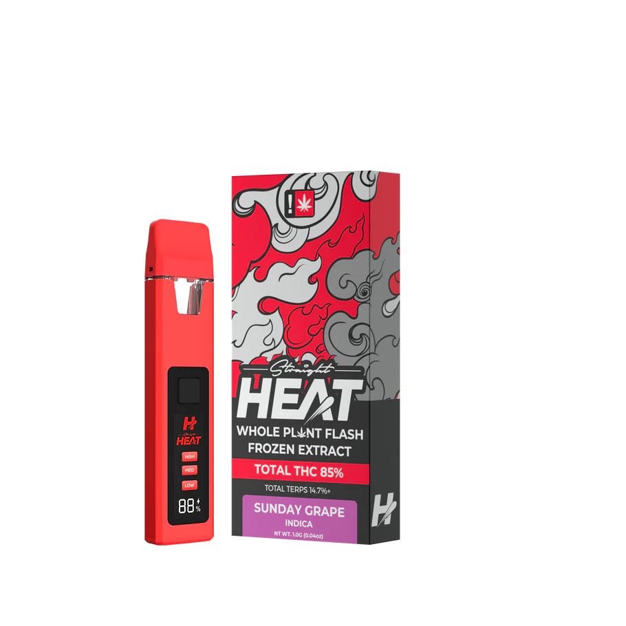 STRAIGHT HEAT: WHOLE PLANT FLASH FROZEN EXTRACT - 1G - Image 5