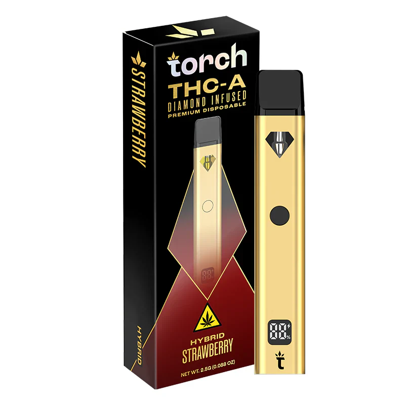 TORCH : THC-A DIAMOND INFUSED PREMIUM  DISPOSABLE - 2.5G - Image 10