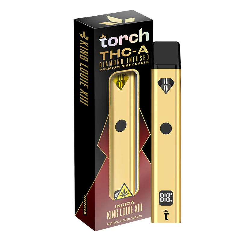 TORCH : THC-A DIAMOND INFUSED PREMIUM  DISPOSABLE - 2.5G - Image 7