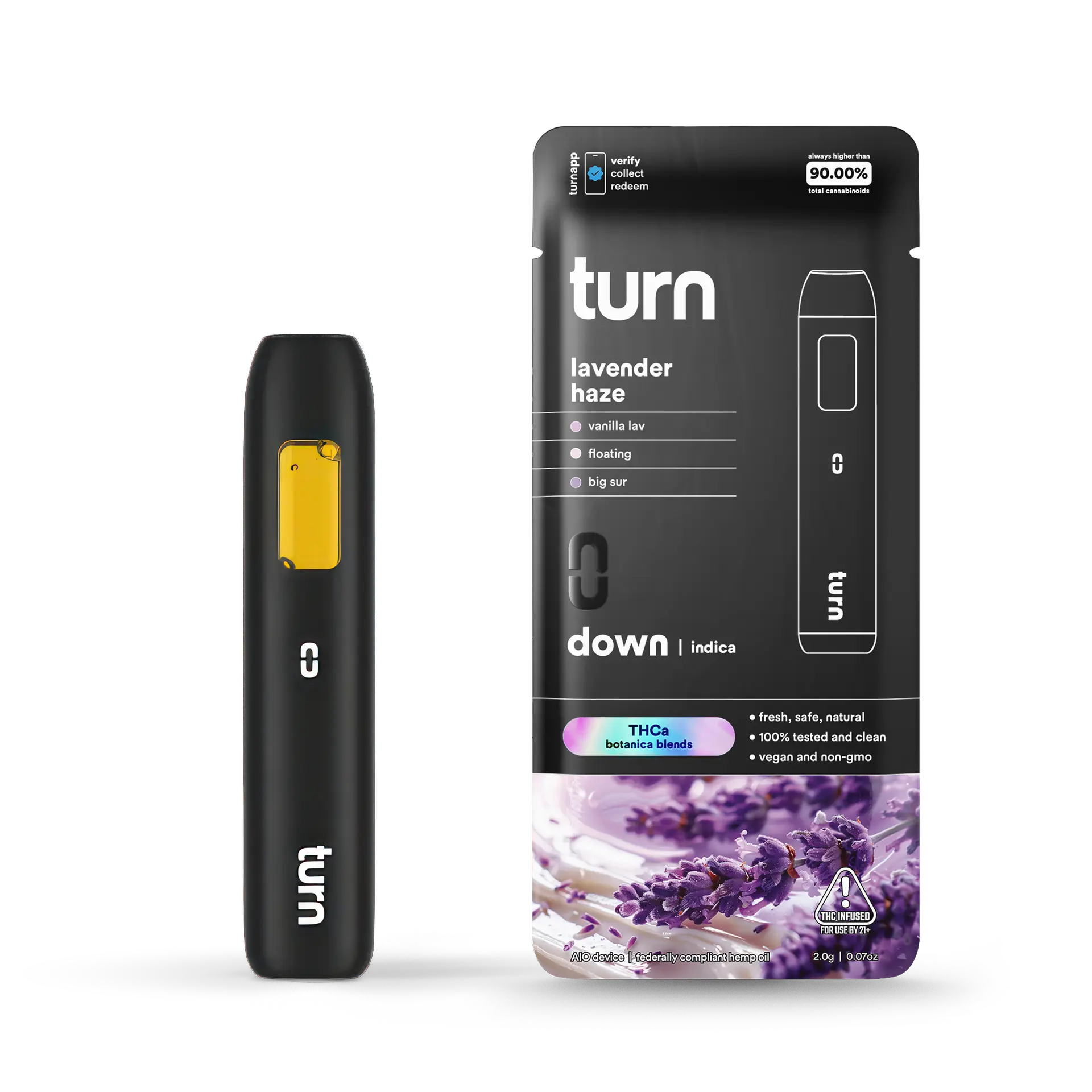 TURN: THCA BOTANICA DISPOSABLE - 2G - Image 10