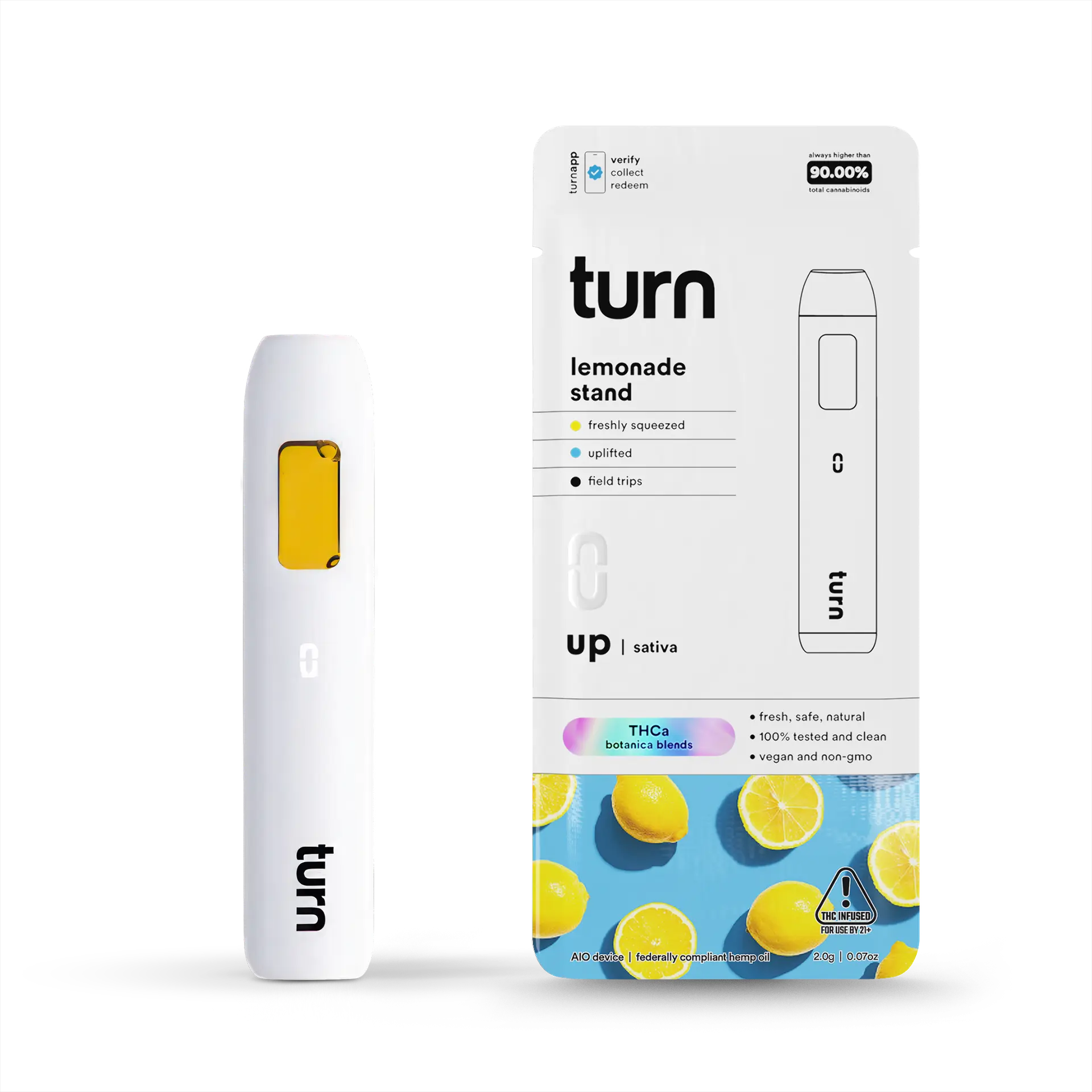 TURN: THCA BOTANICA DISPOSABLE - 2G - Image 4