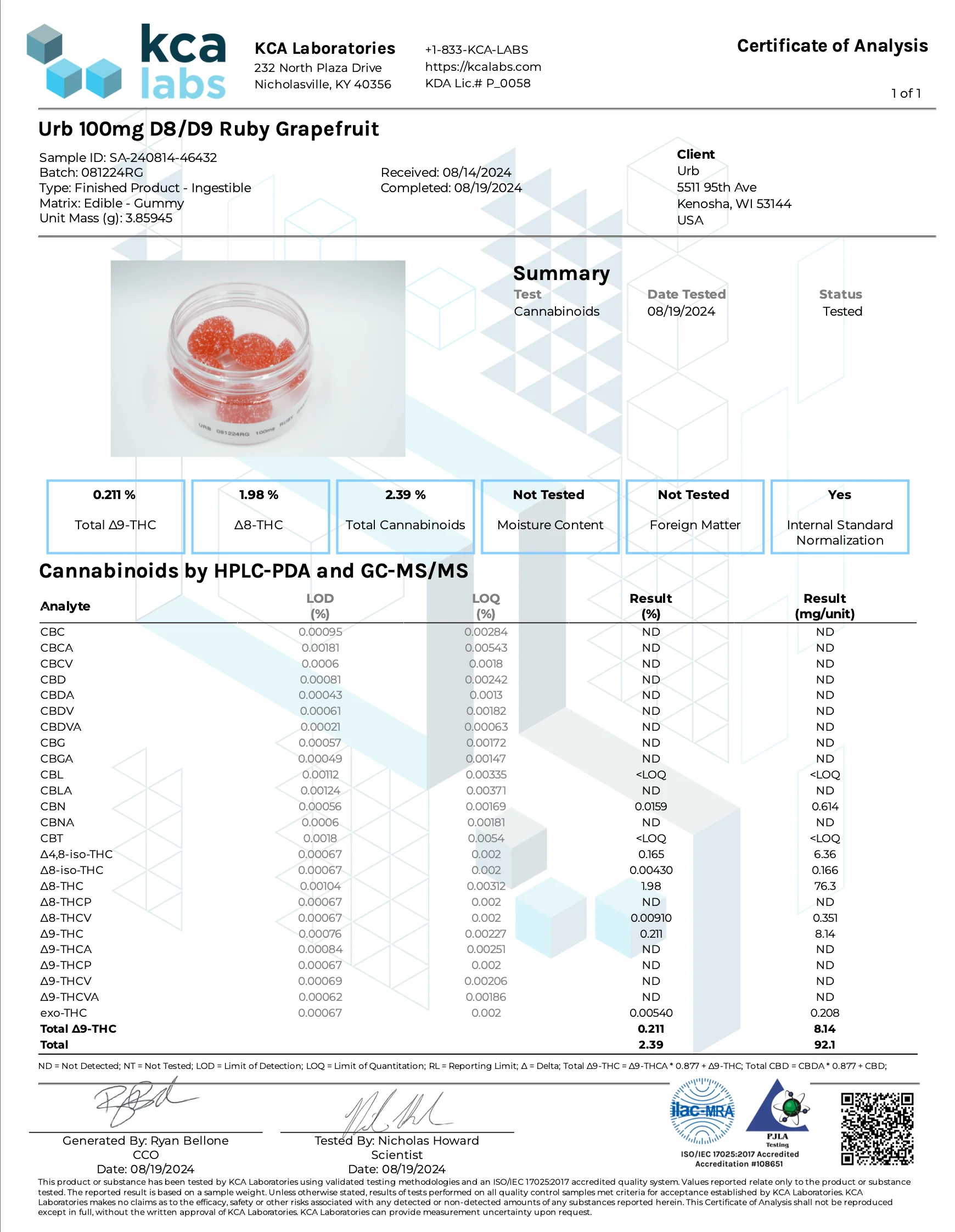URB: GUMMY GETAWAY BARBADOS THC GUMMIES - 3500MG - Image 22