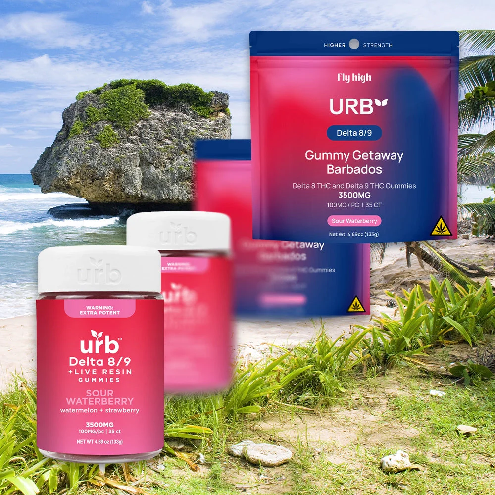 URB: GUMMY GETAWAY BARBADOS THC GUMMIES - 3500MG - Image 5