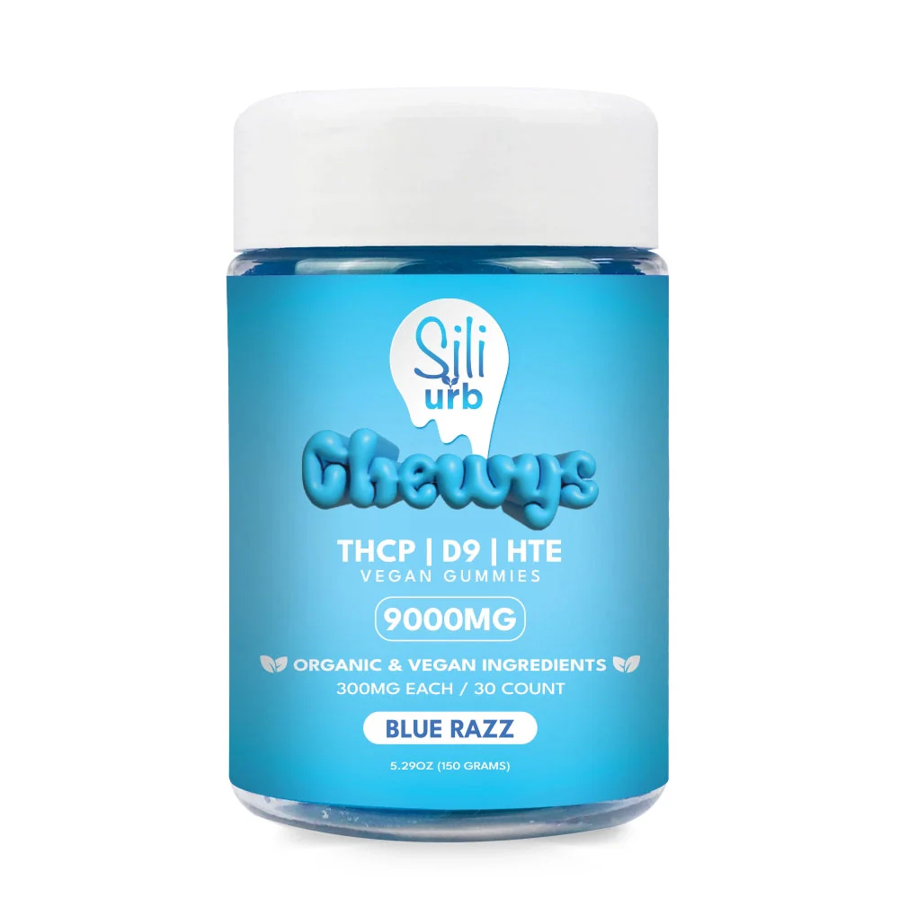 URB X SILI: CHEWYS HIGH POTENCY THC GUMMIES - 9000MG
