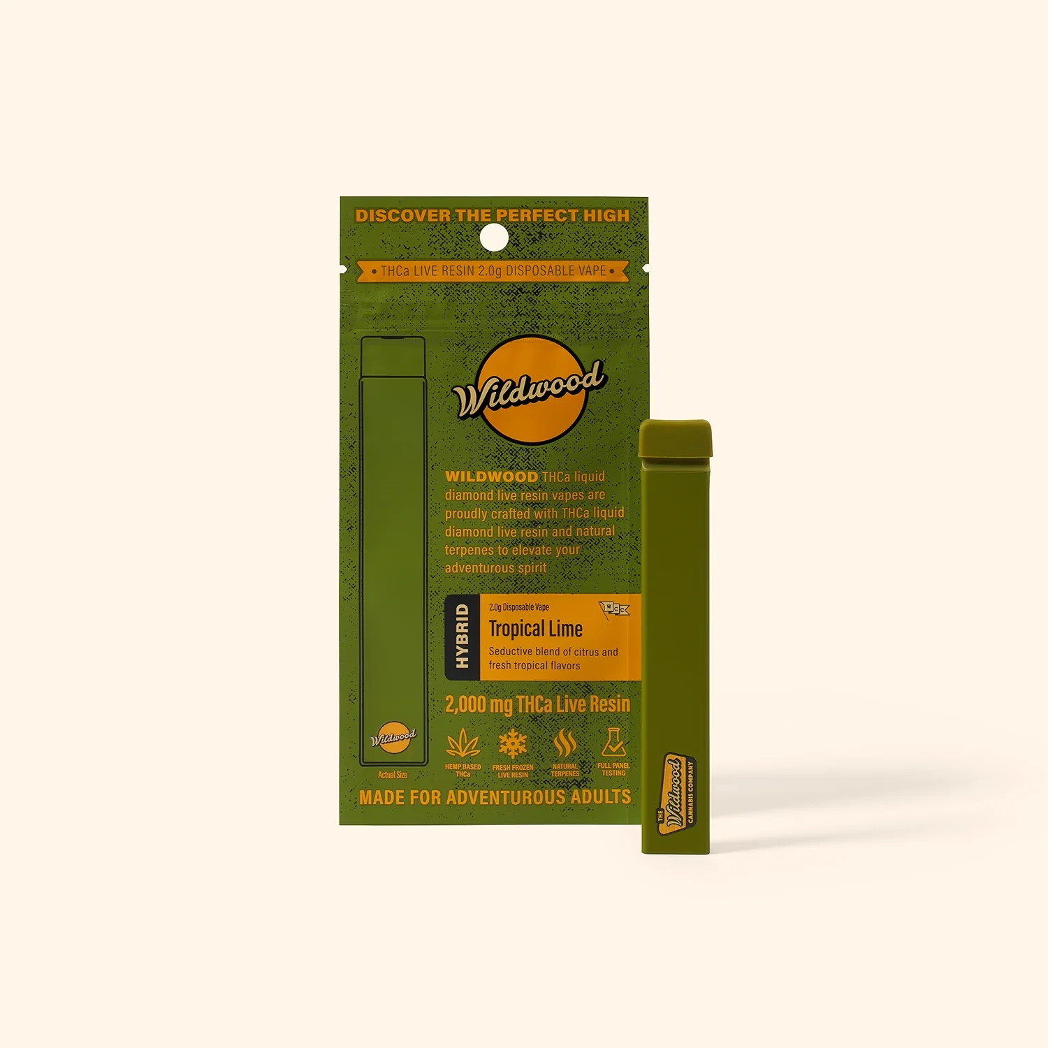 WILDWOOD - THCA LIVE RESIN DISPOSABLE - 2G - Image 6
