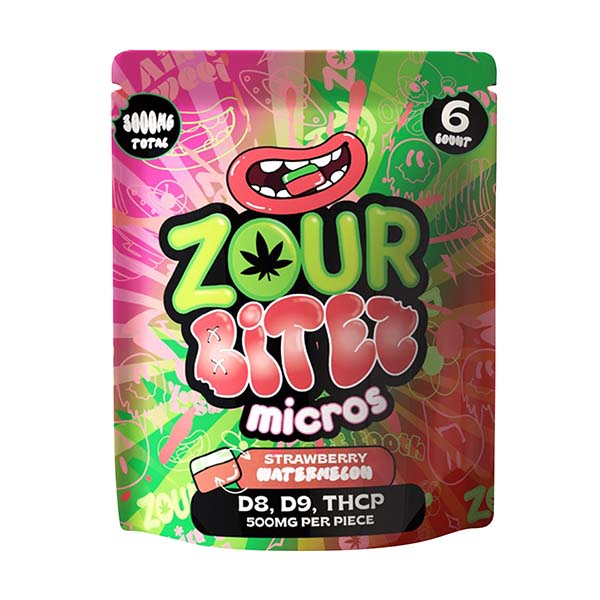 OCHO ZOUR BITEZ: MICROS THC GUMMIES - 3000MG - Image 2
